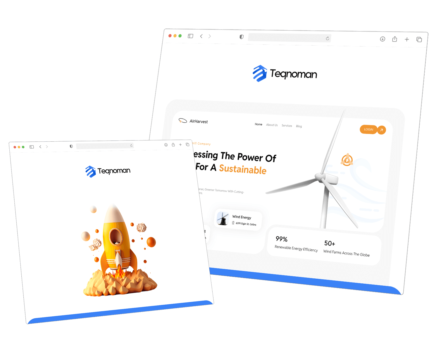 Web Development Illustration