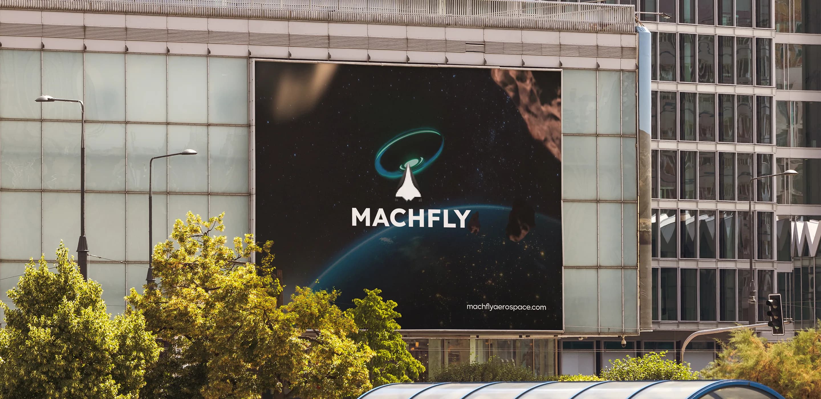 Featured project highlight and main showcase