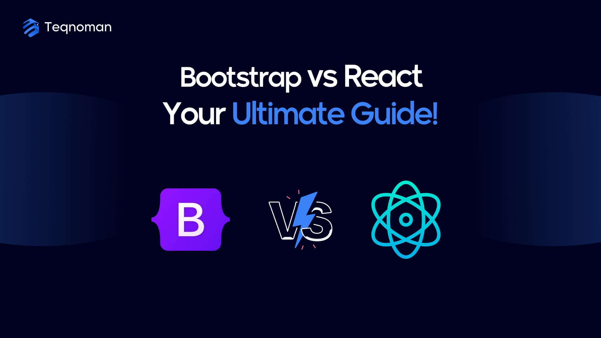 Comparison of Bootstrap and React frameworks for web development