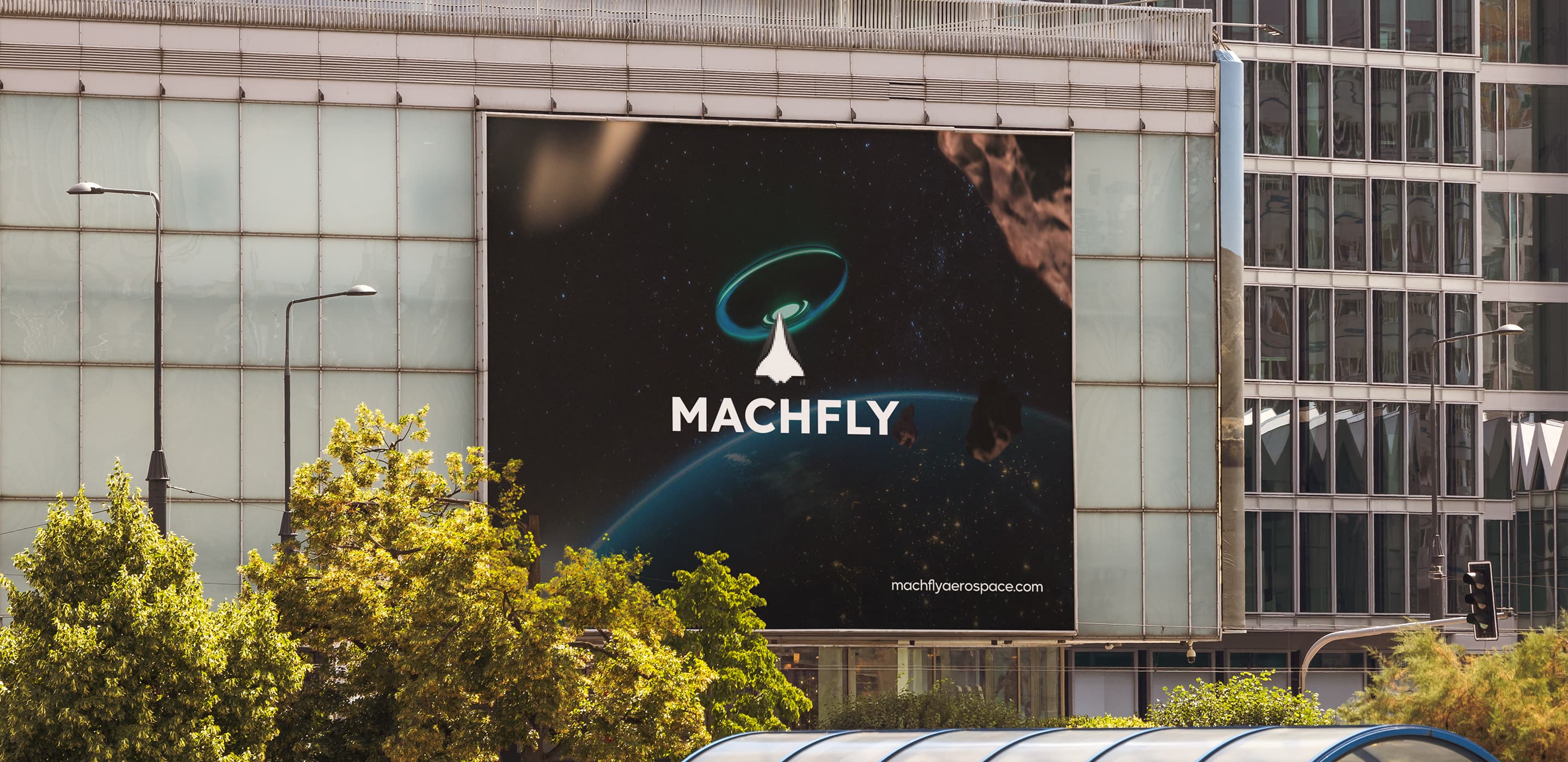 Featured project highlight and main showcase