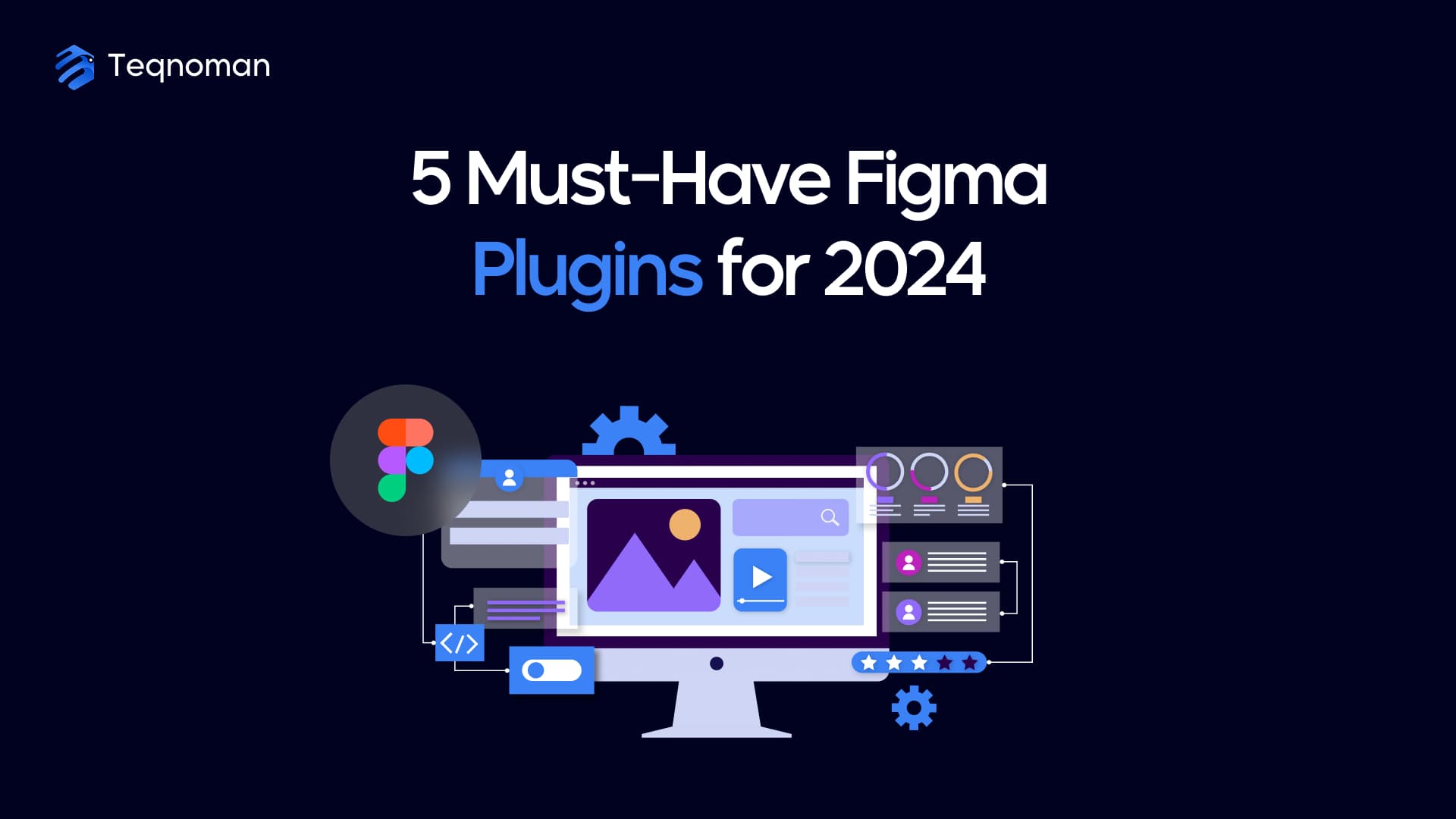 Figma interface with popular design plugins in use