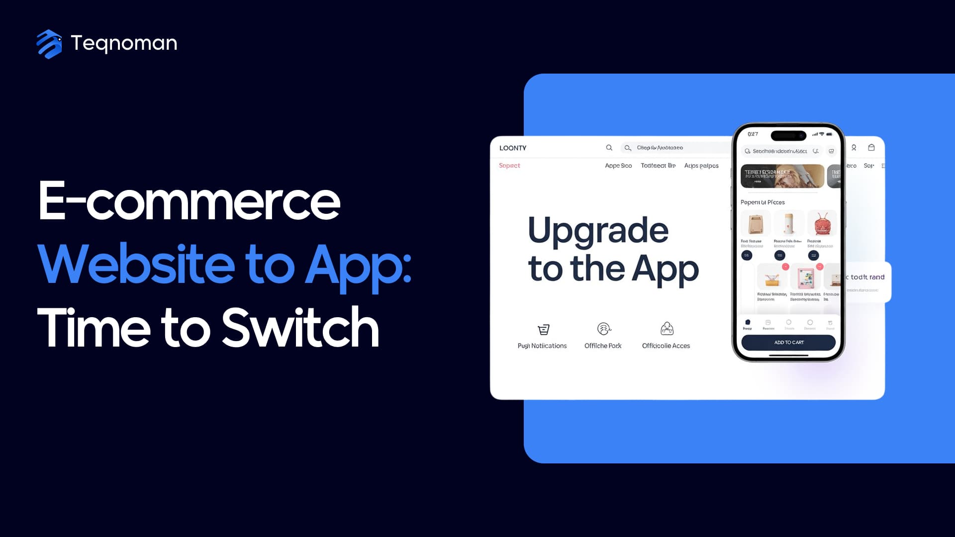 E-commerce mobile app transforming online shopping experience